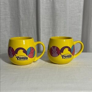 Adorable Set(2) of Peeps Mugs
